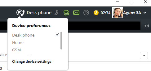 UC/CC co-existence (showing preferred device option)